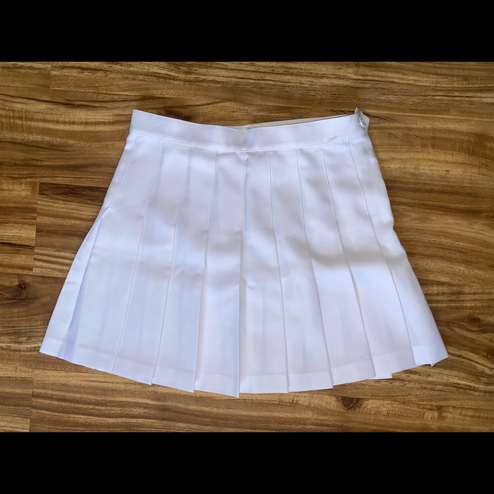 American apparel pleated tennis skirt.